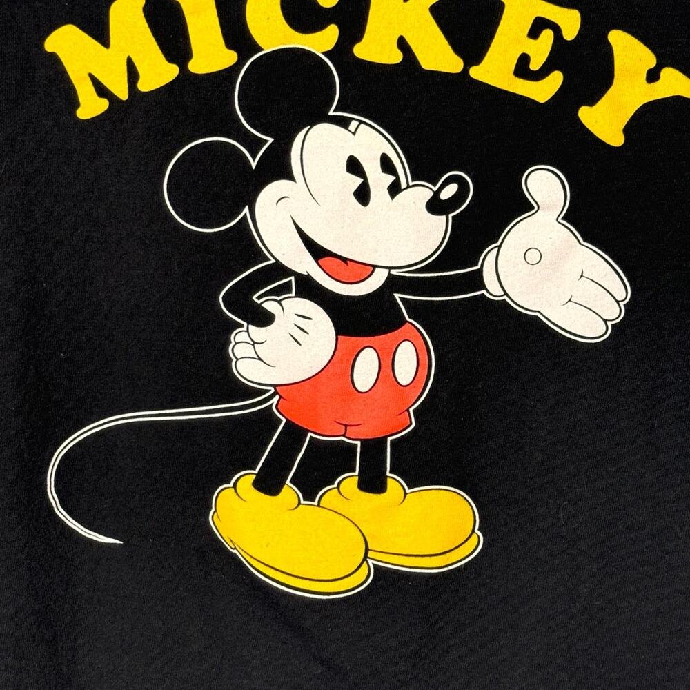 Mickey Mouse Tshirt-Sz Medium-Adult-Black - Picture 2 of 5